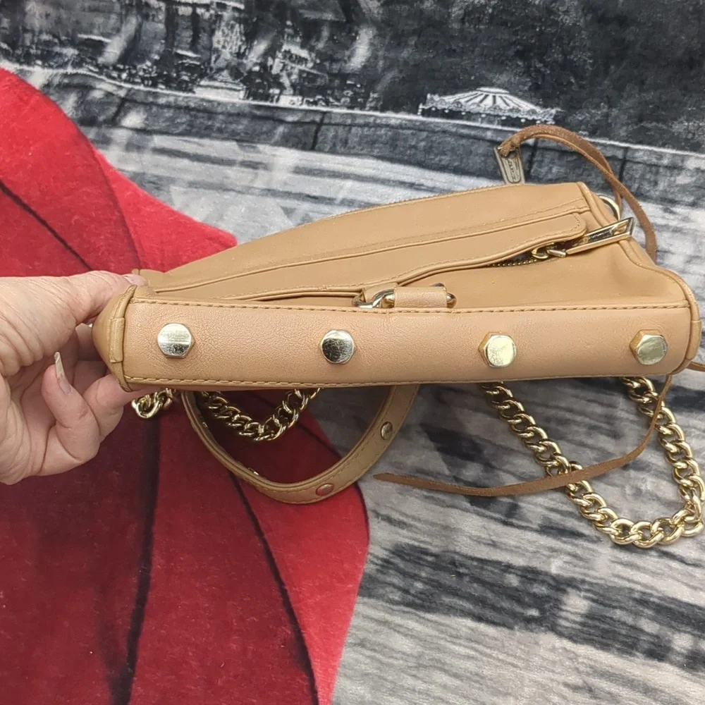 Rebecca Minkoff MAC Crossbody Tan Leather Bag